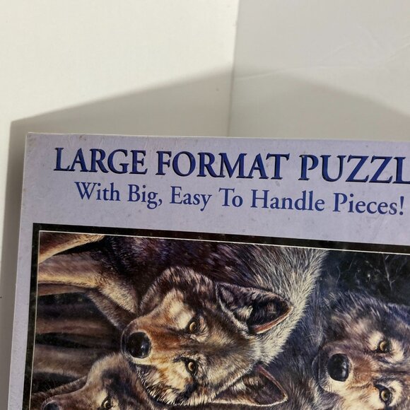 Bits And Pieces Large Format Puzzle Wolves 300 Pieces 18"x24" For Ages 13 And Up - Picture 2 of 14